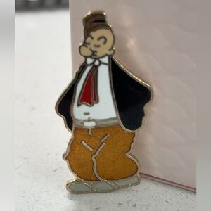 Vintage Character Wimpy J. Wellington Enamel Pin